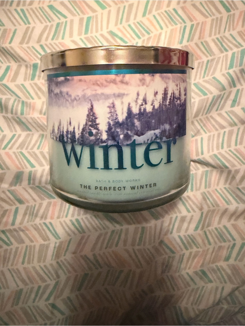 BBW the perfect winter 3 wick candle